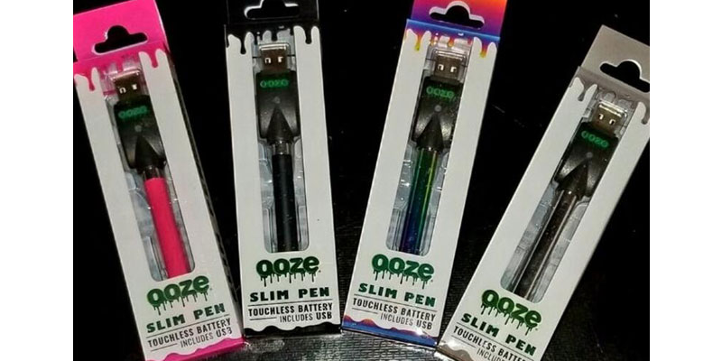 ooze vape pen blinking green