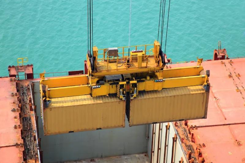 Crane Loading Deck