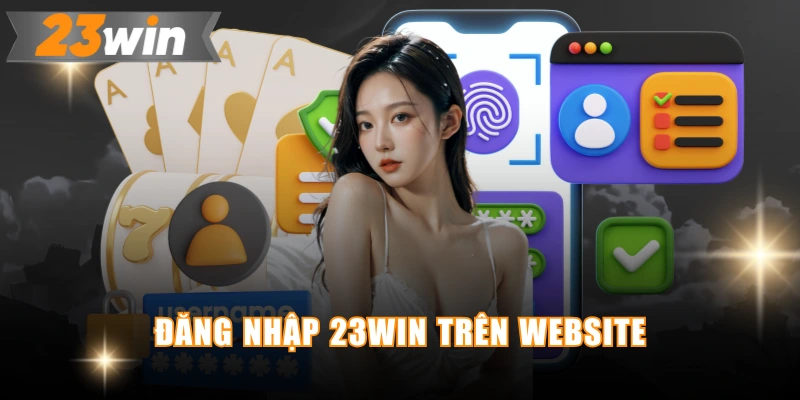 Đăng nhập 23WIN trên website
