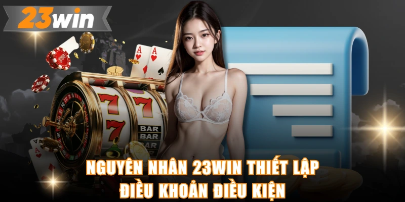 Nguyên nhân 23WIN thiết lập điều khoản điều kiện