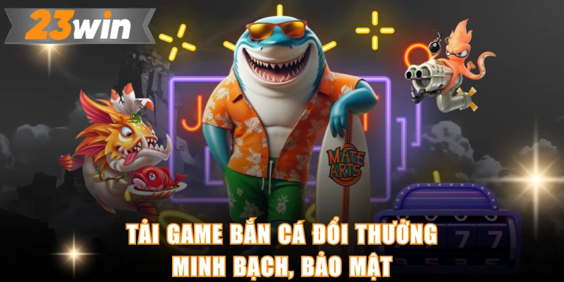 Tải game bắn cá đổi thưởng minh bạch, bảo mật